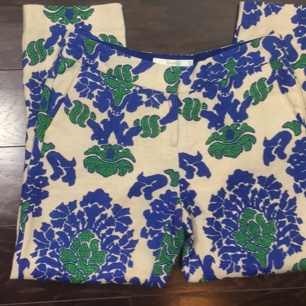 Boden blue green pants size 8p